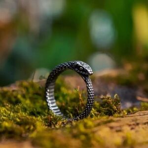 Ouroboros Snake Ring